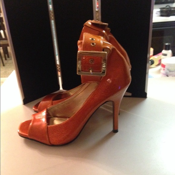 Orange heels