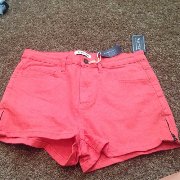 Pink shorts