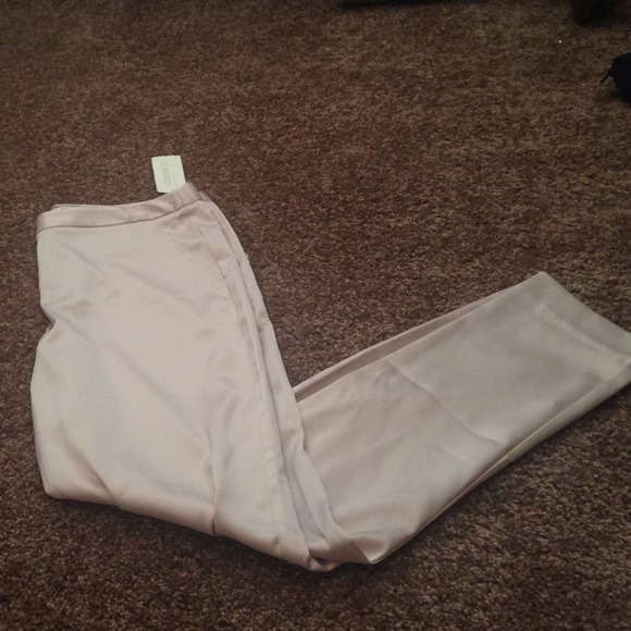 Satin pants