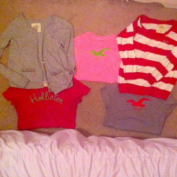 Hollister Shirts & Sweaters Bundle 🎽✨