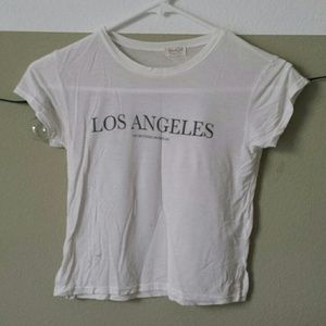 🚫 SOLD 🚫Brandy Melville LA Crop Top
