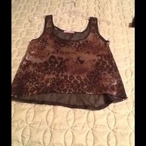 SALE!!! Cheer leopard shirt