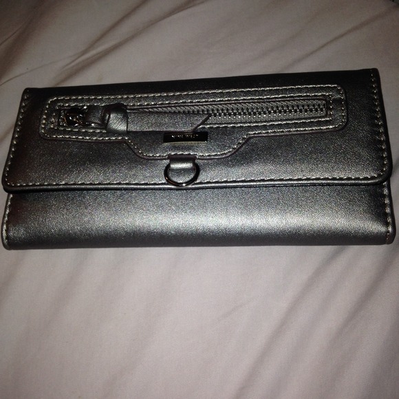 Silver Nine West wallet