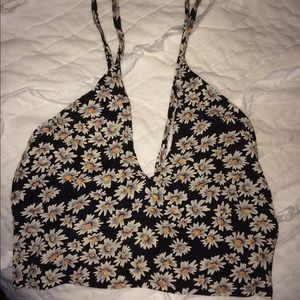 SOLD ON VINTED. Brandy Melville daisy tank