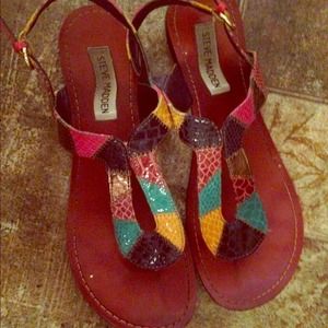 Steve Madden sanfrann sandals😎