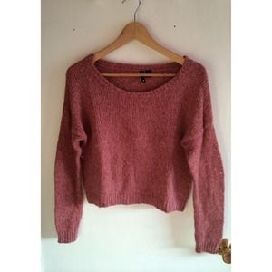 Cropped Pink Sweater