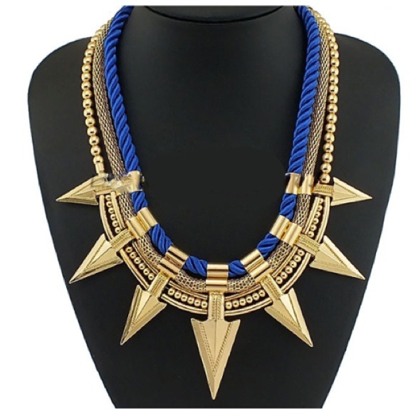 3-layer spike necklace - Picture 1 of 1