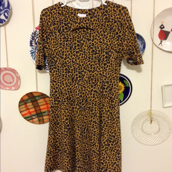 Leopard Print Dress