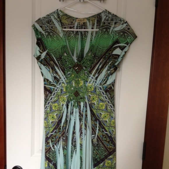 Green dress