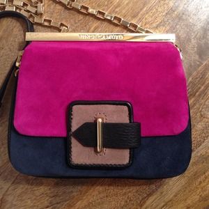 Vince Camuto suede cross body purse!!!