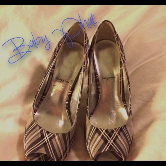 Baby Phat Platform Plaid Heel