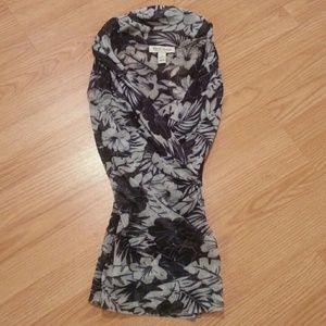 WHBM Faux Wrap Shirt