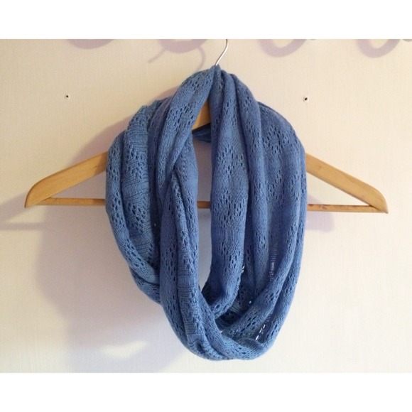 Light Blue Infinity Scarf