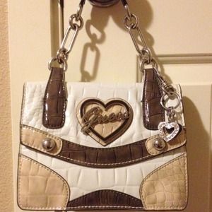 GUESS brown/cream purse