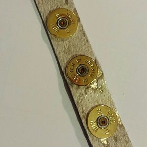 Shotgun shell bracelet