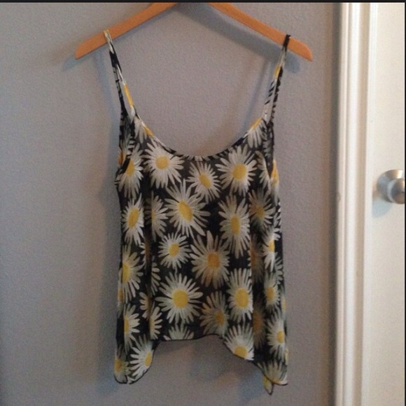 ❌SOLD❌Brandy Melville Floral Tank