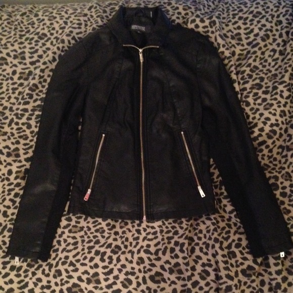 Leather jacket
