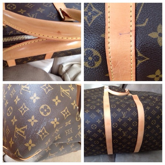 ( SOLD) 💯% Authentic Louis Vuitton keepall 55 - Picture 4 of 4