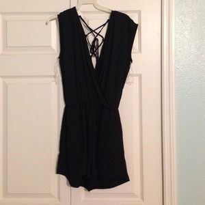 RESERVED for @monkey99 Black corset romper