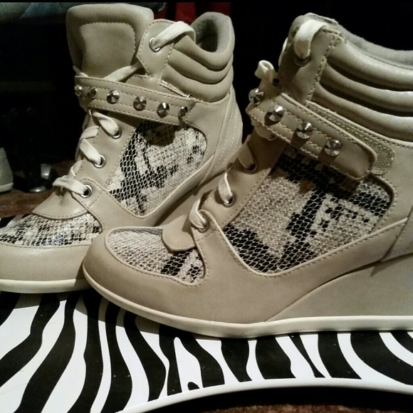 Wedge sneakers!