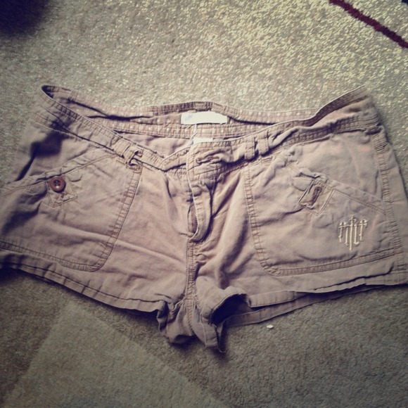 Dark tan shorts