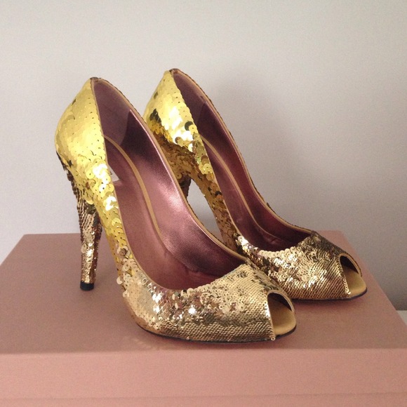 Miu Miu new Calzature Donna Paillettes pumps
