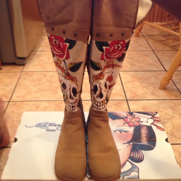 Ed hardy winter boots