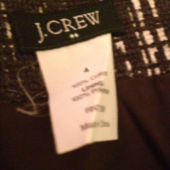 J. Crew black and white work mini-skirt! - Picture 3 of 3