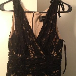 Black lace dress! Size 8, fits like a size 6!