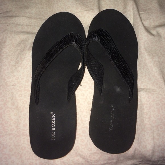 Black sandals