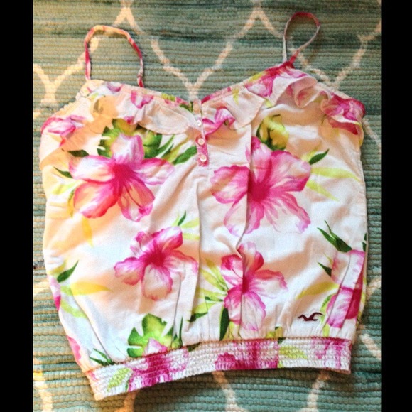 Hollister Tops - Floral Hollister Top