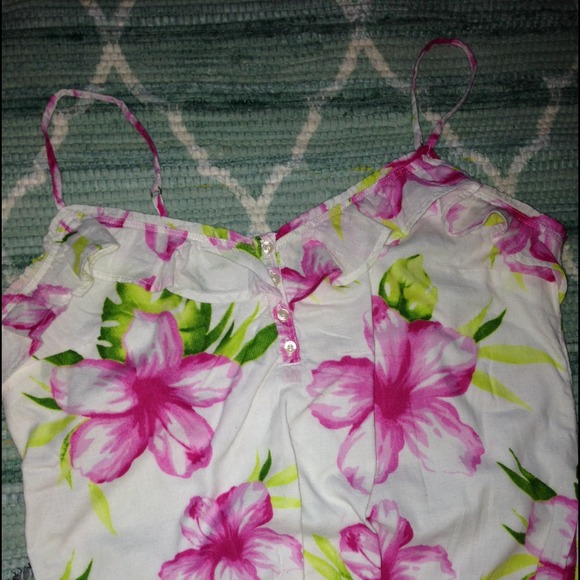 Floral Hollister Top - Picture 3 of 3