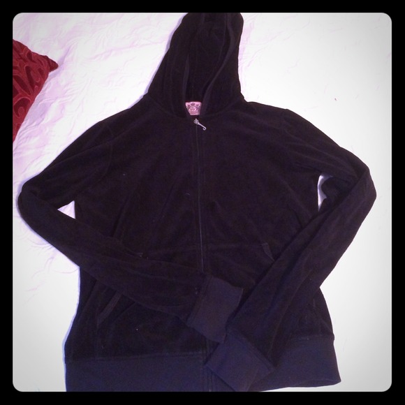 Juicy Velure Black Track Jacket