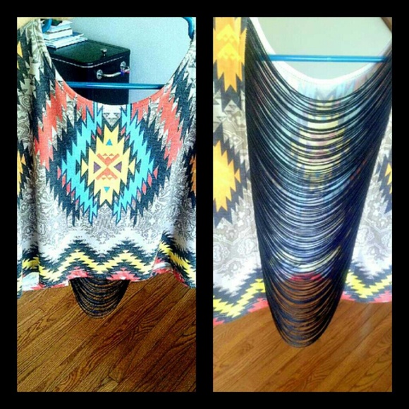 Tops - FINAL SALE! 2X Host Pick! Boho Aztec Tribal Crop