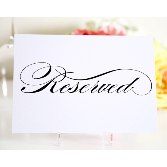 Bag Reserved for marmarrin