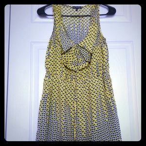 New** Bright yellow n Blue skater dress