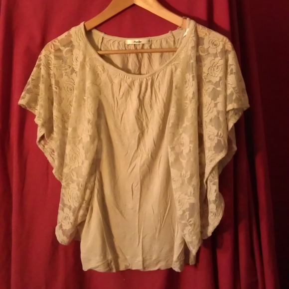 Cream colored top