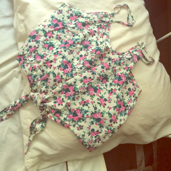 Half cut floral