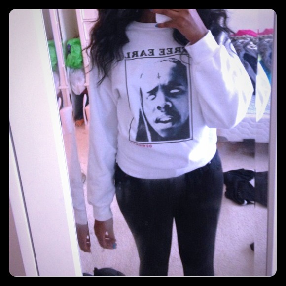 Free Earl OFWGKTA sweatshirt - white