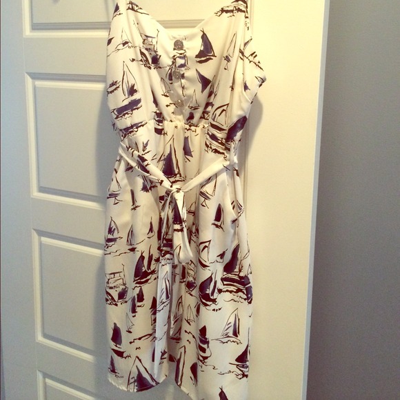 Nautical summer dress