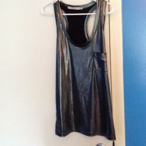 Shimmery tank top
