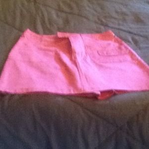 Pink skort