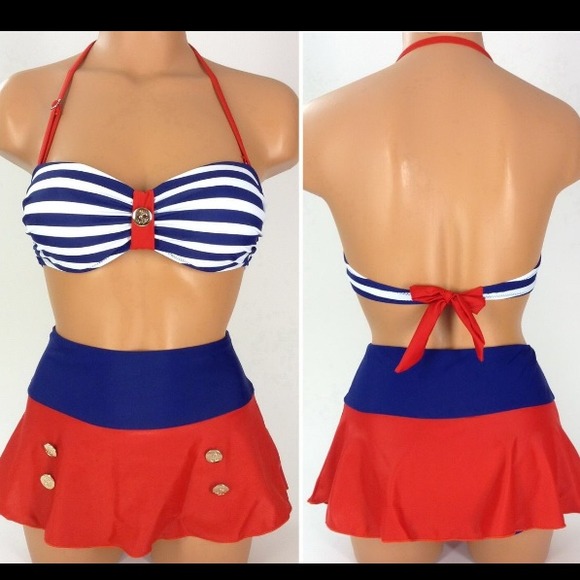 High waist bikini