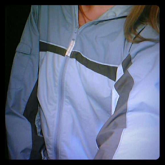 Light blue Columbia jacket