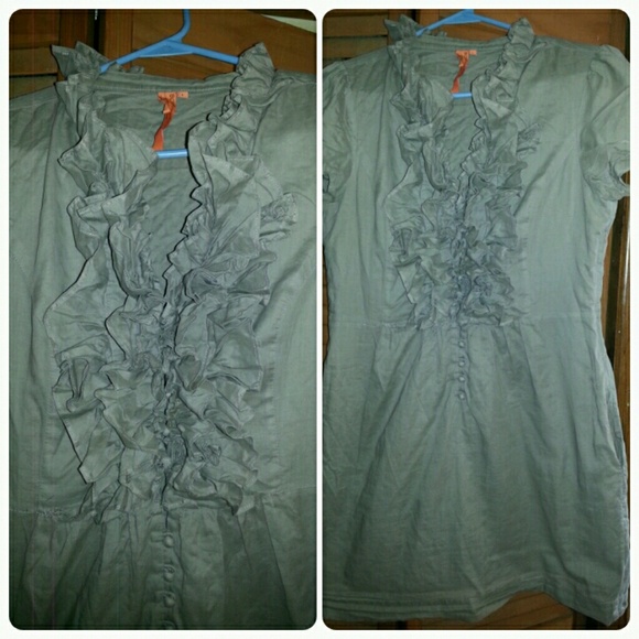 BCBG RUFFLE DRESS