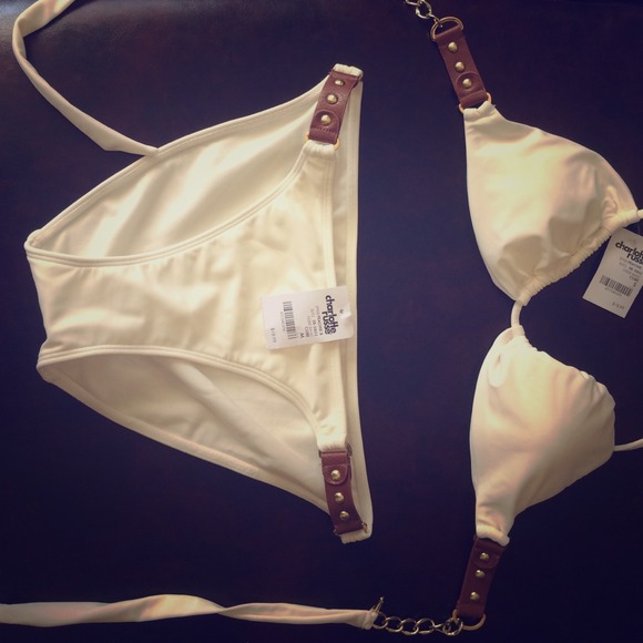 New white swimsuit Charlotte Russe