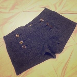 2 1/2" linen sailor shorts