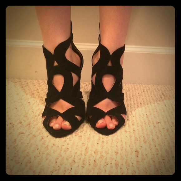 Zara Shoes - Caged Zara Heels