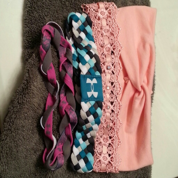 4 Headbands. Without tags and never worn.