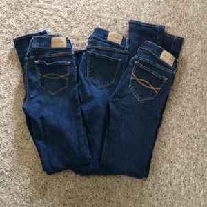 Abercrombie skinny jeans girls size 14 slim